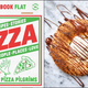 Left: The cover of Pizza, a book by Thom and James Elliott. Right: The Nutella Pizza Ring.